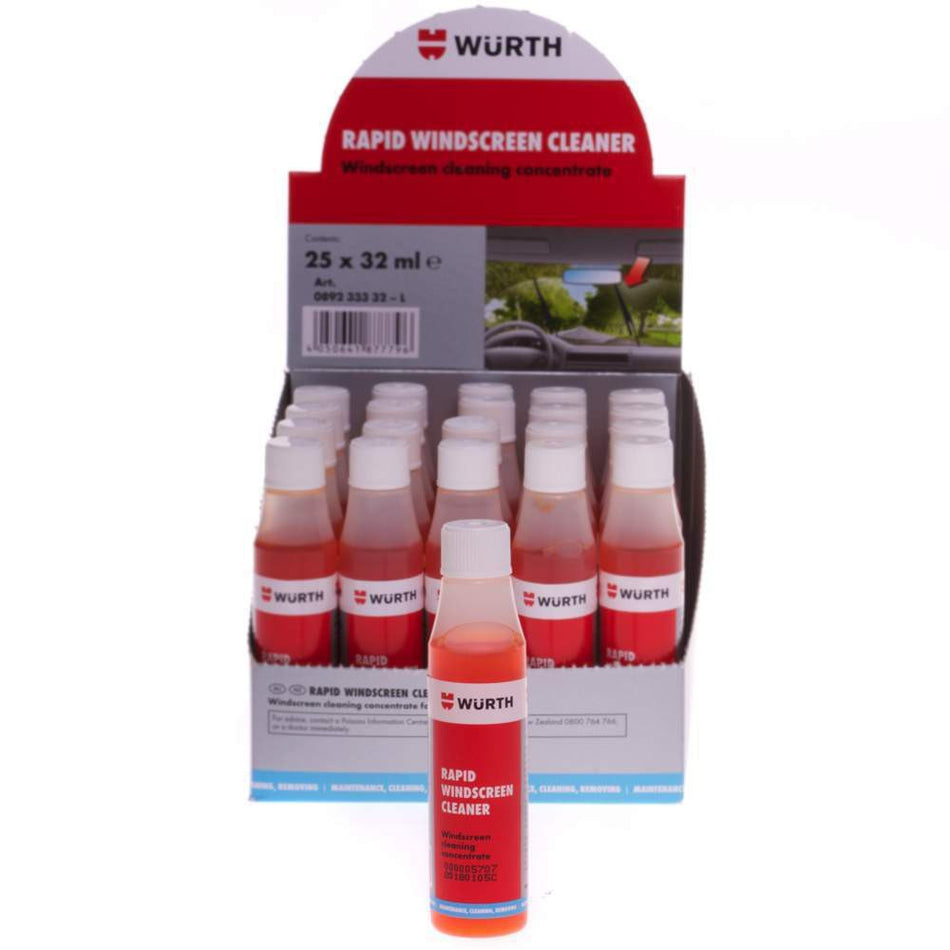 Wurth Rapid Windscreen Cleaner (32ml)