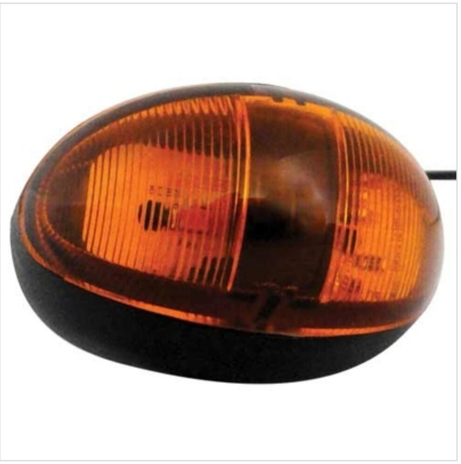 247 Lighting LED Side Marker 10/30V 60MM AMBER OVAL