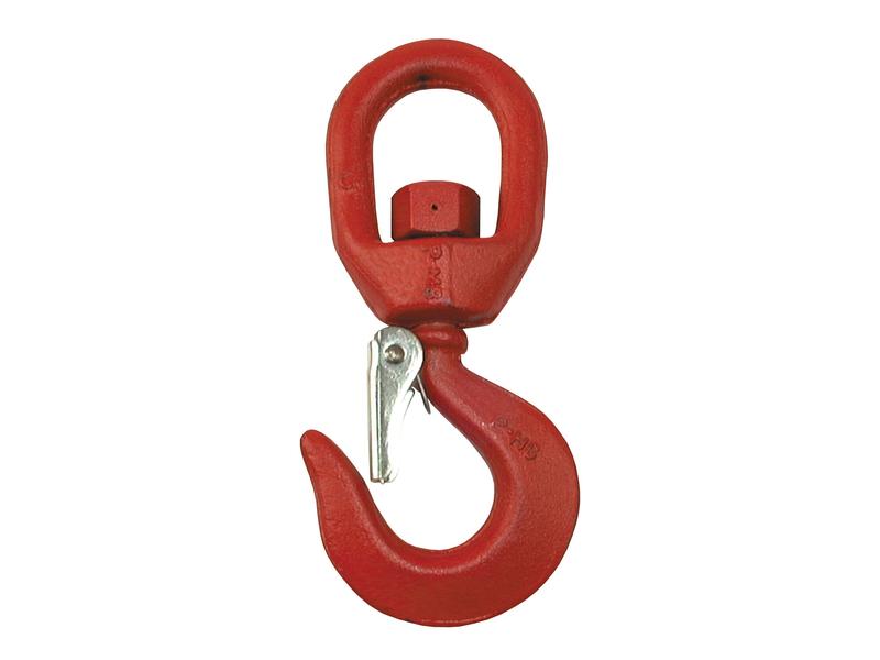 Swivel Hook & Pawl 13mm Ø eye certified