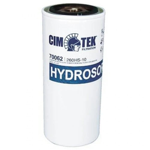 Cim-Tek HydroSorb Fuel Filter 65 LPM – CT70062 | 10 Micron Diesel Water & Particle Filter