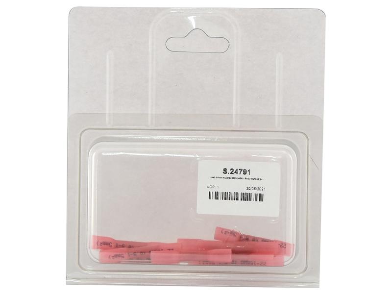 Agripak Heat Shrink Connector Red 10pc