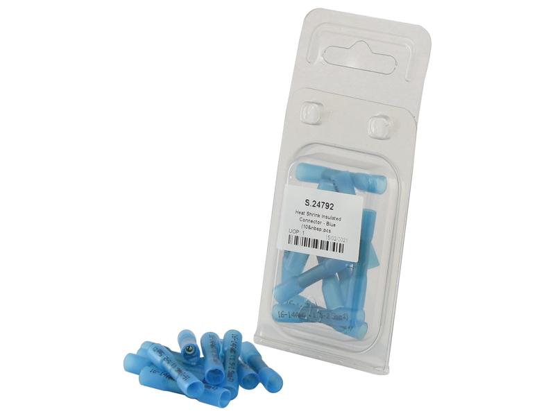 Agripak Heat Shrink Connector Blue 10pc