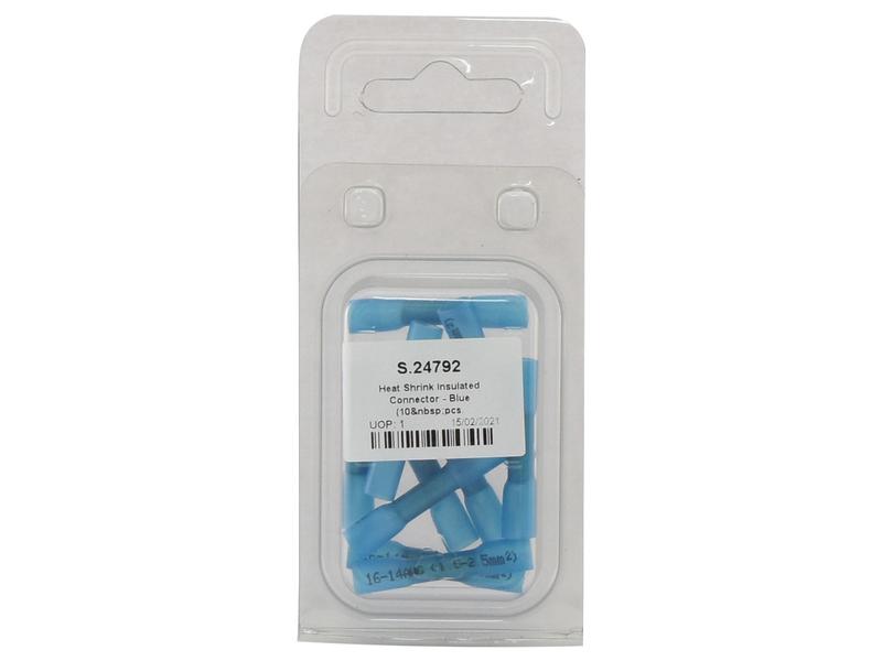 Agripak Heat Shrink Connector Blue 10pc