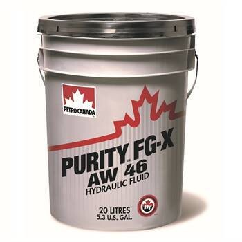 Petro-Canada Lubricants Purity FG-X AW Hydraulic 46