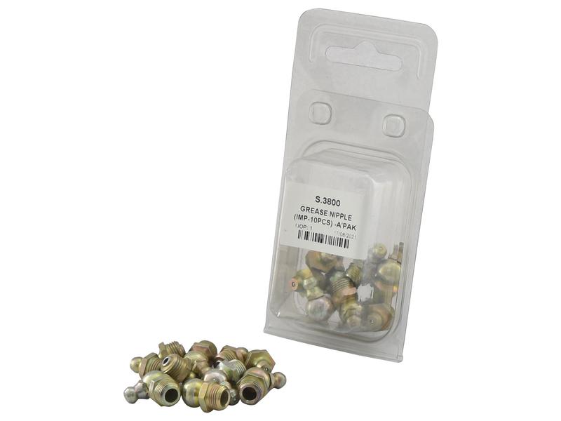 Agripak Grease Nipples Imperial Assortment 10pc