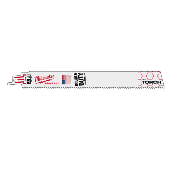 Milwaukee Sawzall Heavy Duty Torch™ Demolition Blades - Metal - 230X10 - 5pc - 48005713