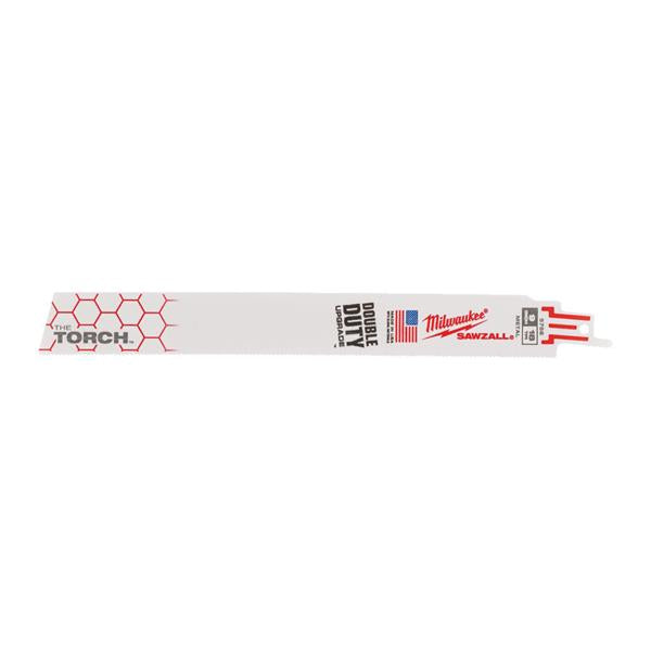 Milwaukee 230mm x 18tpi Torch Sawzall Blades - 5pc 48005788