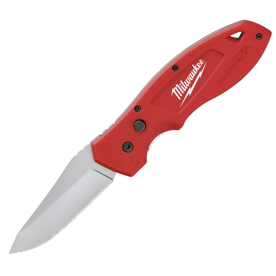 Milwaukee Fastback Smooth Folding Pocket Knife 48221990