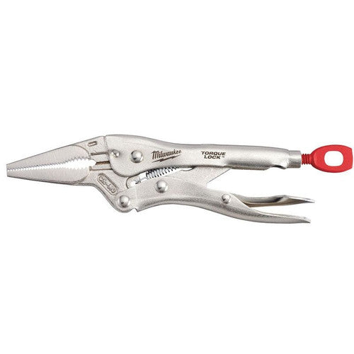 Milwaukee 6" Flat Long Nose Torque Locking Pliers 4932471731