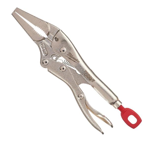 Milwaukee 6" Flat Long Nose Torque Locking Pliers 4932471731