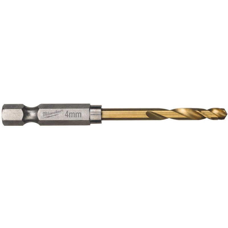 Milwaukee Metal Drill Bit ShW HSSTiN 4.0mm-2pc 48894708