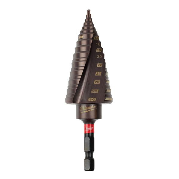 Milwaukee Shockwave Impact Duty Step Drill 4-30mm 48899265