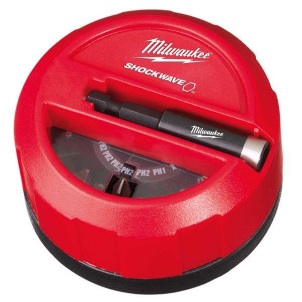 Milwaukee Shockwave 16 Piece Screwdriving Puck Set 4932472055