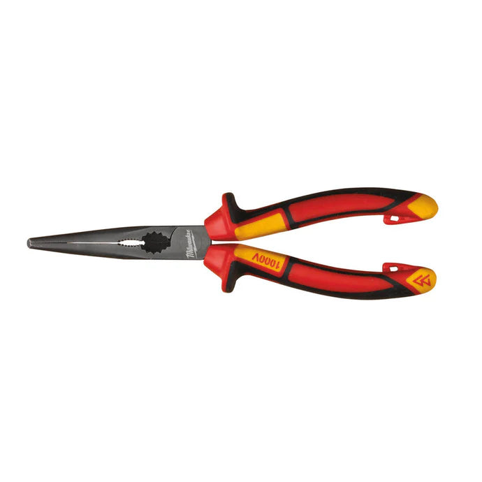 Milwaukee 205mm VDE Long 45° Round Nose Pliers