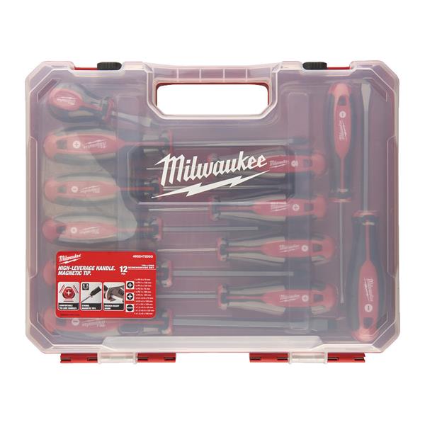 Milwaukee Tri-Lobe Screwdriver Set 12pc