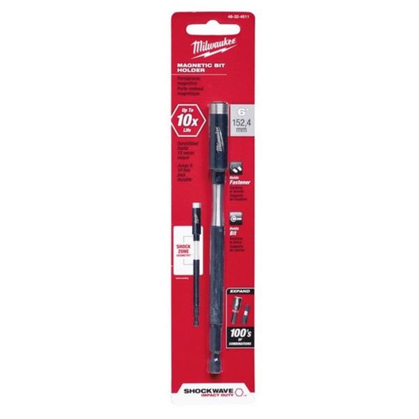 Milwaukee Extra Long 152mm Magnetic Bit Holder