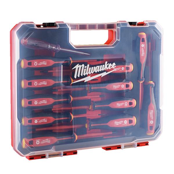 Milwaukee Tri-Lobe VDE Screwdriver - 12pc Set - 4932479095