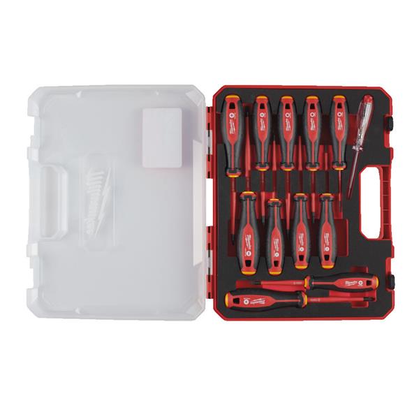 Milwaukee Tri-Lobe VDE Screwdriver - 12pc Set - 4932479095