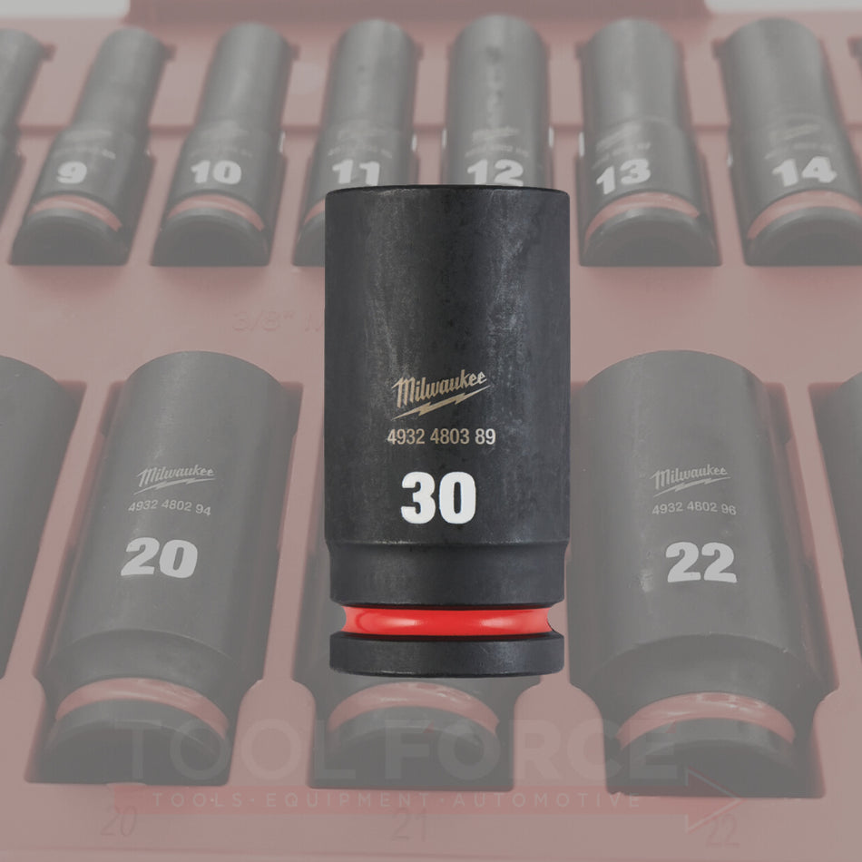 Milwaukee 30mm 3/4" Deep Impact Socket 4932480389
