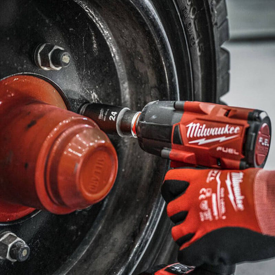 Milwaukee 3/8" Deep Impact Packout Socket Set 19pce 4932480946