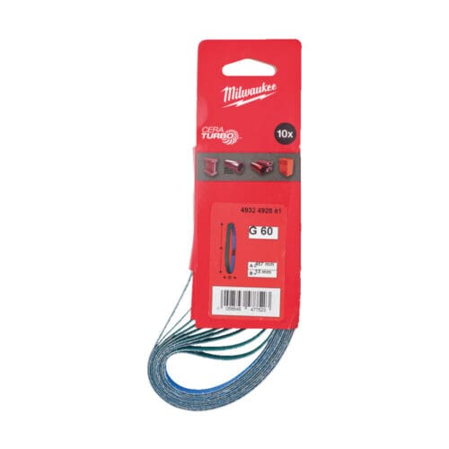 Milwaukee Sand Belt 13 x 457mm – 10 Piece