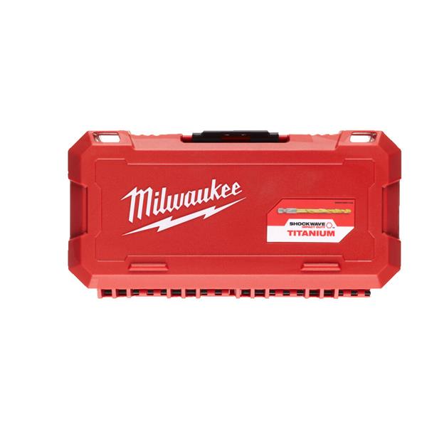 Milwaukee M.Drill SWave HSS-G Ti. 19pc Set -19pc 4932493866