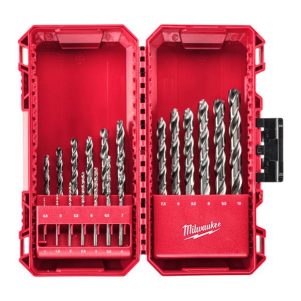 Milwaukee THUNDERWEB Drill Set 19pcs (DIN338)