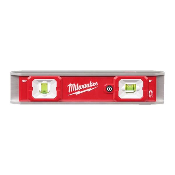 Milwaukee 9" (23cm) LED Torpedo Spirit Level 4932498742