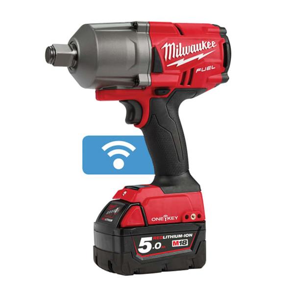 Milwaukee M18 FUEL ONE-KEY 3/4" Impact Wrench (2x5Ah)