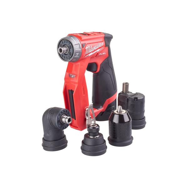 Milwaukee M12 FUEL Installation Drill / Driver w/ Interchangeable Heads - M12 FDDXKIT-202X