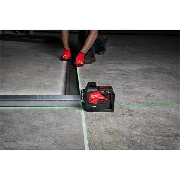 Milwaukee 12V Green 360° 3 Plane Laser (1x4Ah)