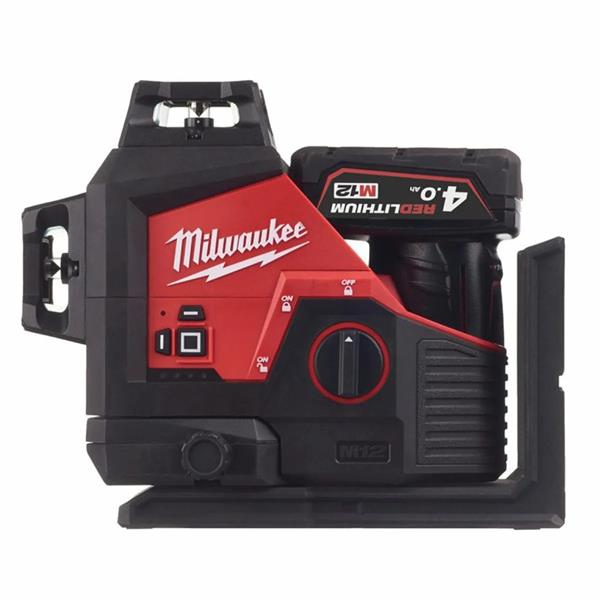 Milwaukee 12V Green 360° 3 Plane Laser (1x4Ah)
