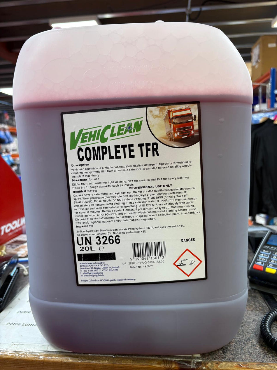 Vehiclean Complete TFR 20 L