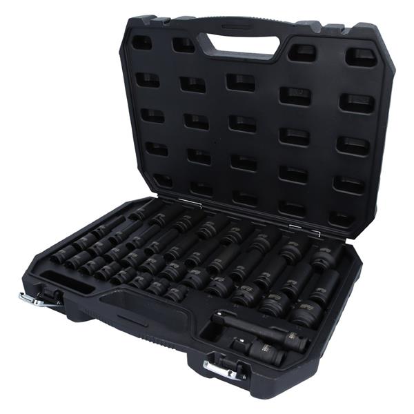 KS Tools 1/2" Impact 40 Piece Long And Short Socket Set