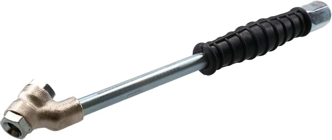 PCL Twin Hold-On Connector CO1A03 – Open End 1/4" BSP | Twin Tyre Valve Inflator Connector