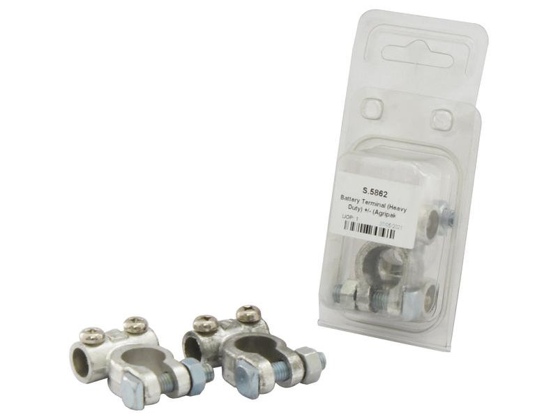 Agripak 2pc Battery Terminal Heavy Duty