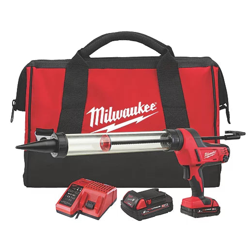 Milwaukee 18v Caulking Gun Kit 600ml C18PCG/600T-201B