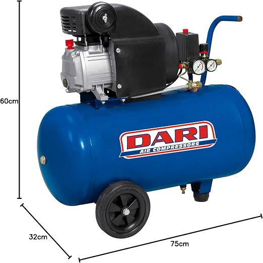 DARI Smart-50/210 2HP 50L Air Compressor – SMART-50/210 | 230V Workshop Compressor