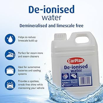 Carplan De-Ionised Water - 5L