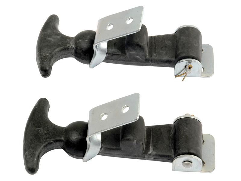 Handipak Bonnet Catches with Brackets 2pc