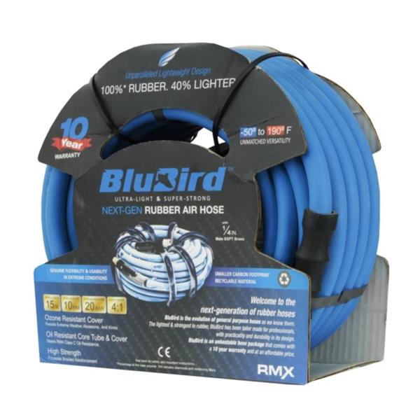 Blubird 15 Metre 3/8" Rubber Hose