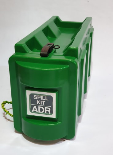 Top Loading Green Spill Kit Box – BJB25S-GREEN | Heavy Duty ADR Vehicle Spill Kit Storage Box