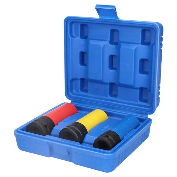 Brilliant Tools 1/2" Impact Socket Set For Aluminium Rims