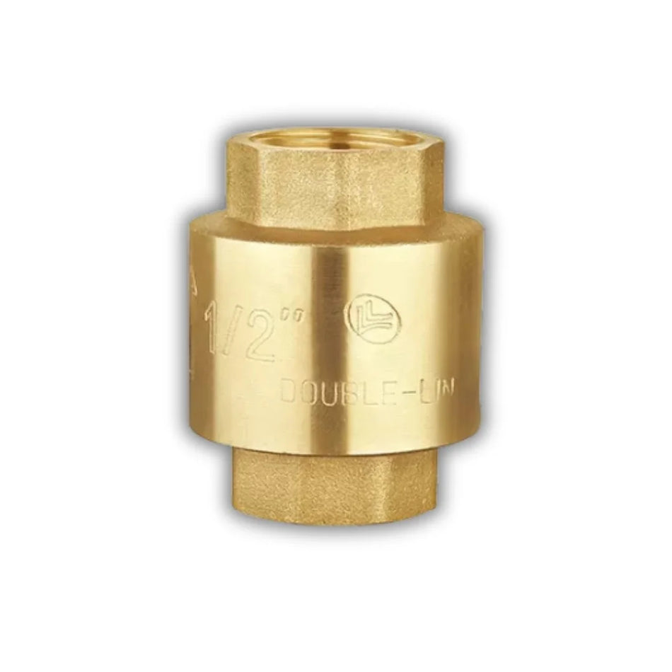 1" Brass Non Return Check Valve - LL5001A/1