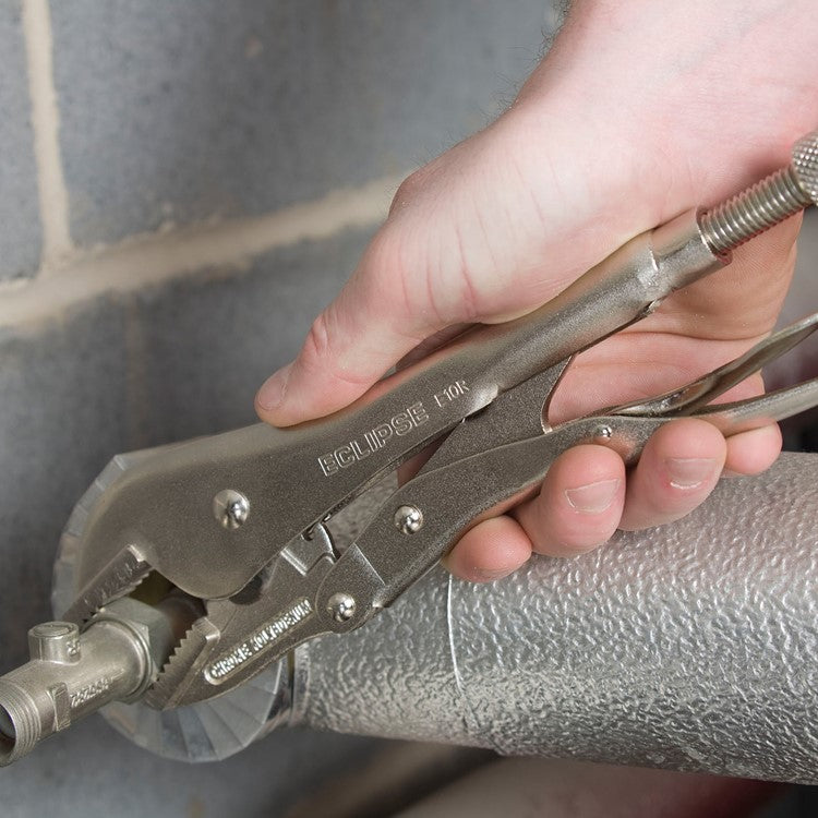 Eclipse 7" Locking Pliers - Straight Jaw - ECE7R