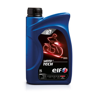 Elf Moto 2 Tech 100% Synthetic 2-Stroke Motorcycle Oil 1L