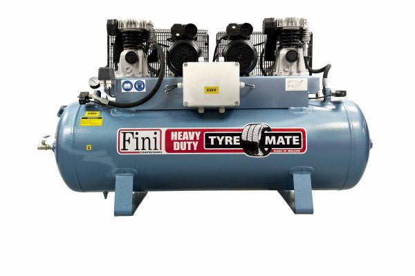 Fini MK113-Tandem-1PH 3HP 270L Air Compressor