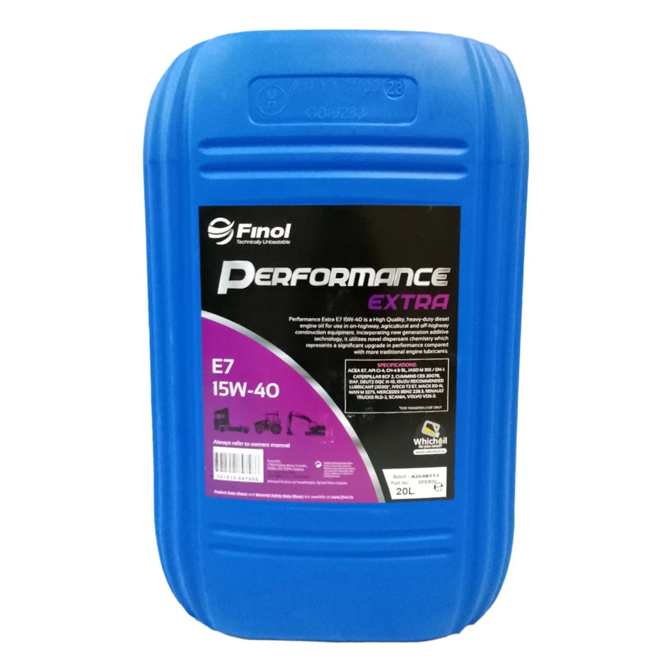 Finol Performance Extra E7 15W-40