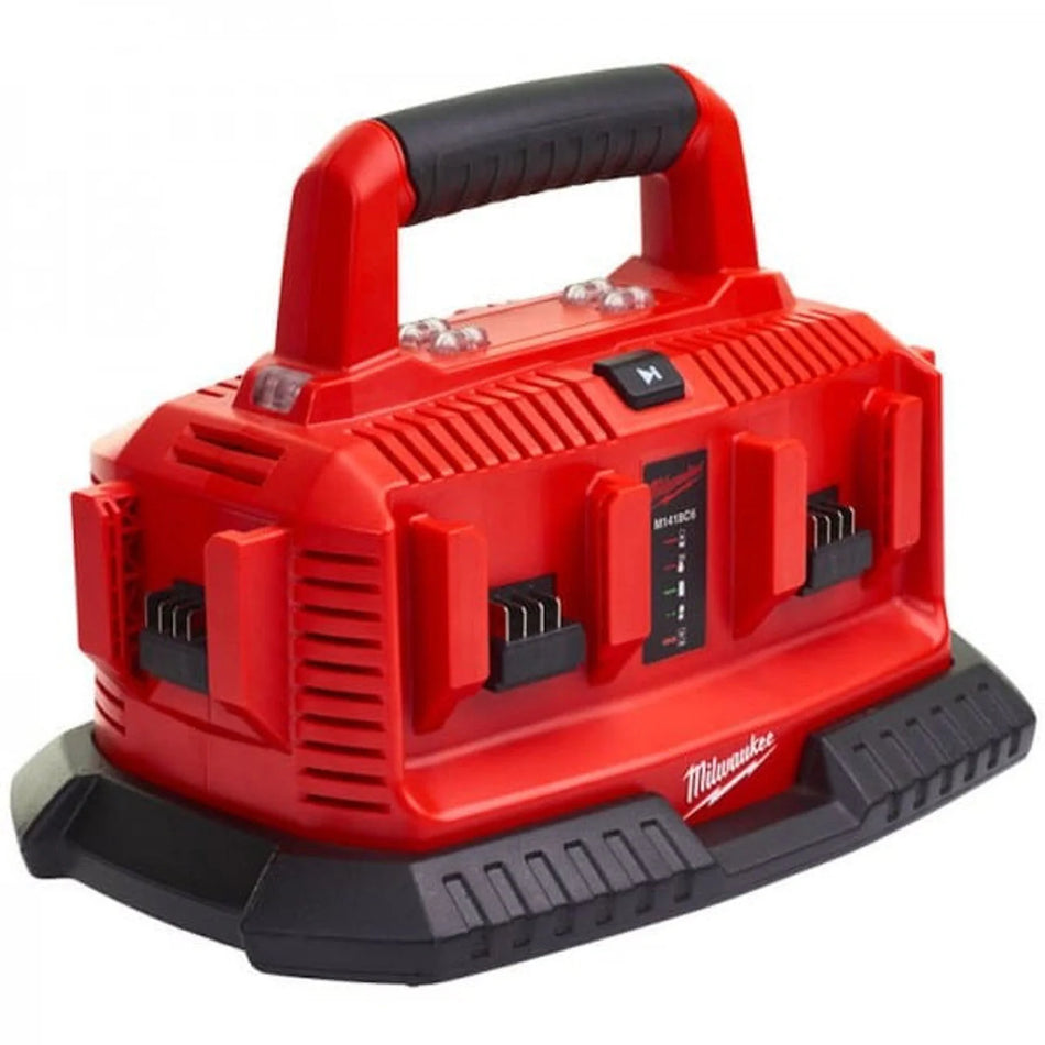 Milwaukee M1418C6 Multibay Battery Charger - 240V