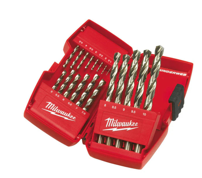 Milwaukee THUNDERWEB Drill Set 19pcs (DIN338)